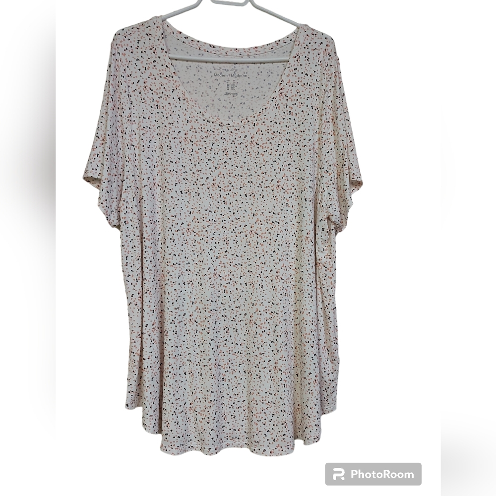😺 Penningtons In Every Story Shirt 2x Tiny Hearts Soft and Comfortable